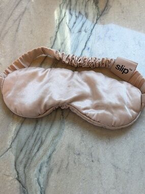 Slip Silk Eye Mask in Nude Blush